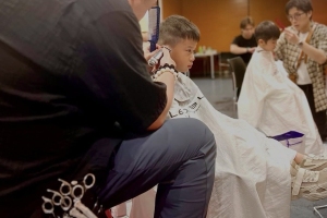 灣仔學童開學前義剪活動✂️